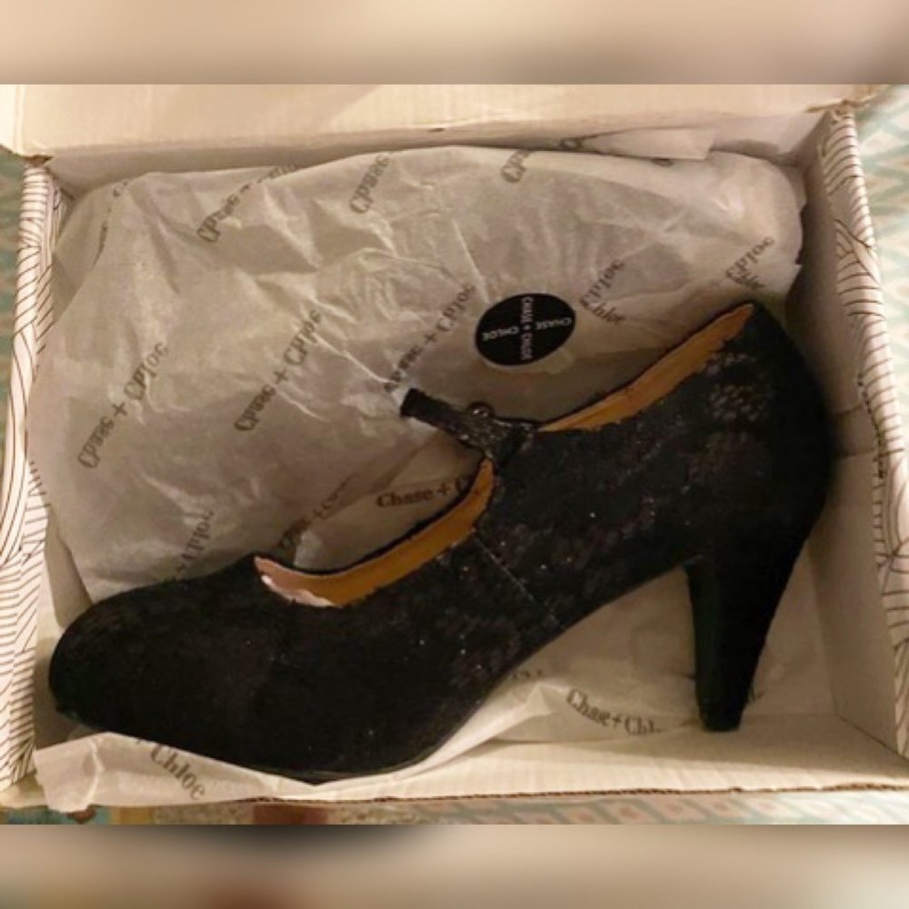 Vintage Syle Mary Jane Heels